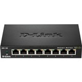 DLINK DGS108 DESKTOP SWITCH 8 PORT GIGABIT UNMANAGED BLACK