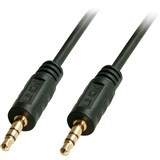 LINDY 35646 35MM STEREO AUDIO CABLE 10M BLACK