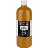 JASART BYRON ACRYLIC PAINT 1 LITRE RAW SIENNA