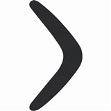 ZART SCRATCH BOOMERANGS 290 X 140MM PACK 30