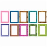 ZART PICTURE FRAME BLANK A3 ASSORTED PACK 10