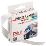 COLOP EMARK ENDLESS LABEL 14MM X 8M TEXTILE WHITE