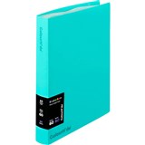COLOURHIDE DISPLAY BOOK FIXED 60 POCKET A4 AQUA