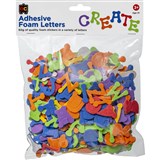 EDUCATIONAL COLOURS ADHESIVE FOAM LETTERS 60G