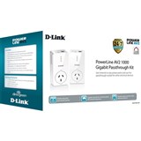 DLINK DHPP601AV POWERLINE AV2 1000 GIGABIT PASSTHROUGH KIT