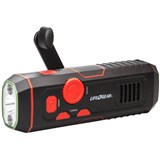 LIFEGEAR STORMPROOF CRANK RADIO LIGHT