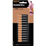 DURACELL COPPERTOP ALKALINE AAA BATTERY PACK 14