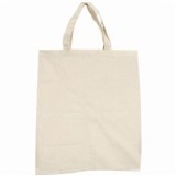 ZART CALICO BAG WITH HANDLES 350 X 450MM PACK 10