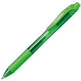 PENTEL BL107 ENERGEL X RETRACTABLE GEL INK PEN 07MM LIME GREEN BOX 12