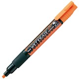 PENTEL SMW26 WET ERASE CHALK MARKER CHISEL ORANGE
