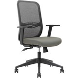 BRINDIS TASK CHAIR HIGH MESH BACK NYLON BASE ARMS MOCHA