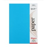QUILL PAPER 80GSM A4 BRIGHTS ASSORTED PACK 100