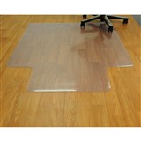 ANCHORMAT CHAIRMAT PVC KEYHOLE HARDFLOOR 1150 X 1350MM CLEAR
