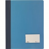 DURABLE PREMIUM FLAT FILE A4 TRANSLUSCENT BLUE