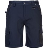 PORTWEST SLIM FIT STRETCH SHORTS NAVY 87