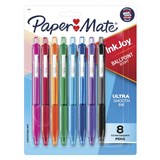 PAPERMATE INKJOY 300RT RETRACTABLE BALLPOINT PEN 10MM FASHION ASSORTED PACK 8