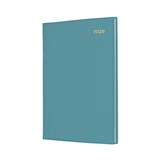 COLLINS BELMONT COLOURS 387V53 DIARY WEEK TO VIEW A5 TEAL