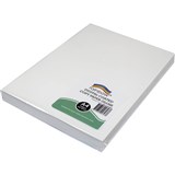 RAINBOW DIGITAL COATED A4 COPY PAPER GLOSS 130GSM WHITE 250 SHEETS