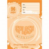 SPLASH PROJECT BOOK DOTTED THIRDS 18MM 60GSM 96 PAGE A4