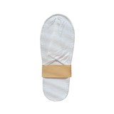 COMPASS CLOSED TOE ECO SLIPPERS IN PAPER BAND WHITE