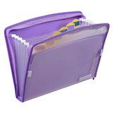 COLOURHIDE  ZIP IT EXPANDING FILE A4 LAVENDER