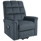 RAPIDLINE HOME ELEVATE ALABAMA LIFT CHAIR SINGLE MOTOR MEDIUM FABRIC MANISA THUNDER