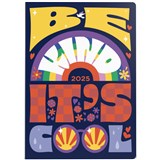 COLLINS INSPIRATIONAL TYPE DIARY WEEK TO VIEW A5 RECYCLED BOLD FONT