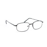 OPTICA LARGE CLASSIC READERS METAL 100 BLACK