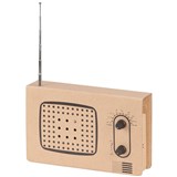 CARDBOARD RADIO CONSTRUCTION KIT