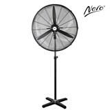NERO INDUSTRIAL PEDESTAL FAN 75CM BLACK