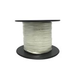 LIGHT DUTY HOOKUP CABLE RND 13X012MM ROLL 25M WHITE