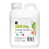 EDUCATIONAL COLOURS KIDS WASHABLE PVA GLUE 1 LITRE