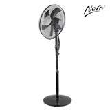 NERO QUIET PEDESTAL FAN 40CM BLACK