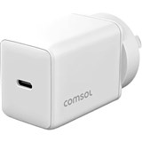 COMSOL GAN USBC FAST CHARGER 45W WHITE