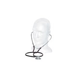 LIVINGSTONE DUAL HEAD STETHOSCOPE LATEX FREE BLACK