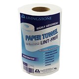 LIVINGSTONE PAPER TOWEL BIODEGRADABLE 19CM X 80M WHITE