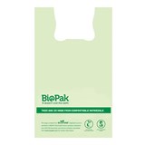 BIOPAK BIOPLASTIC BAGS WITH HANDLE 20L PACK 100