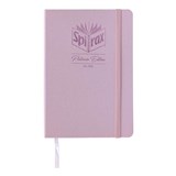 SPIRAX PLATINUM LINEN JOURNAL 7MM A5 160 PAGES PINK