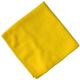 VISIONCHART WHITEBOARD CLEANING CLOTH MICROFIBRE 400 X 400MM YELLOW PACK 10
