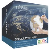 AUSTRALIAN GEOGRAPHIC 3D SCRATCH MAP