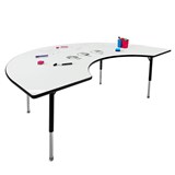CREATIVE KIDS DRY ERASE SURFACE JELLYBEAN TABLE TOP ONLY