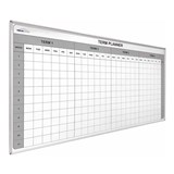 VISIONCHART WHITEBOARD SCHOOL PLANNER 4 TERMS 2400 X 1200MM