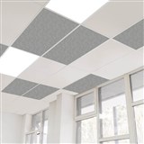 SANA DROP IN ACOUSTIC PET CEILING TILE 1195 X 595 X 12MM MOONLIGHT PACK 8