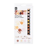 EDUCATIONAL COLOURS FRIENDSHIP COLOURS OIL PASTELS ASSORTED PACK 12