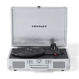 CROSLEY CRUISER BLUETOOTH PORTABLE TURNTABLE SILVER