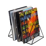 GADHOUSE VINYL RACK IRON WIRE BLACK