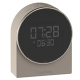 KREAFUNK IVY ALARM CLOCK W BLUETOOTH SPEAKER IVORY SAND