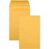 RAZORLINE KRAFT ENVELOPE P6 135 X 80MM YELLOW BOX 1000