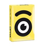 OPTIX PAPER 80GSM A4 SUNI YELLOW PACK 500