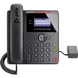 HP POLY EDGE B30 IP PHONE AND POE BLACK